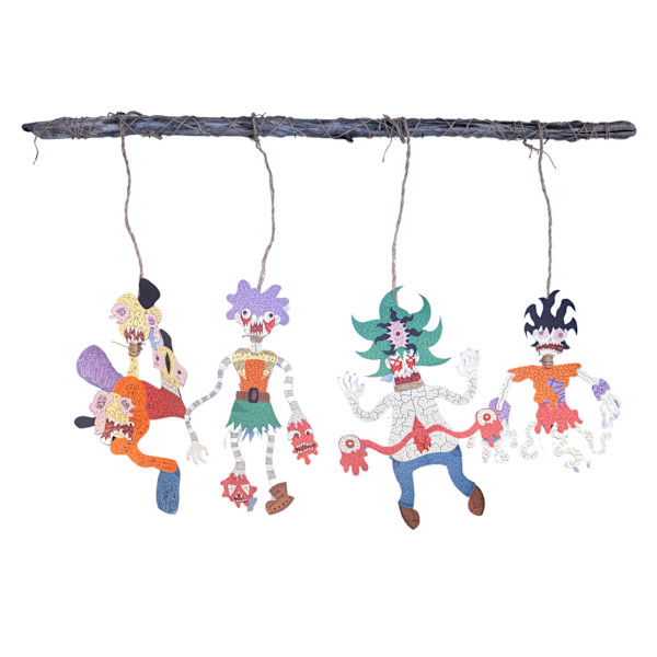 The Paper Doll Hanging by Rowan Morin