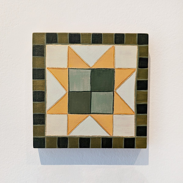 Quilt Star iv. by Katia Labranche
