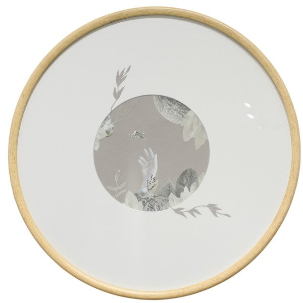 Gesture III (Grey) by Rebecca Clouâtre