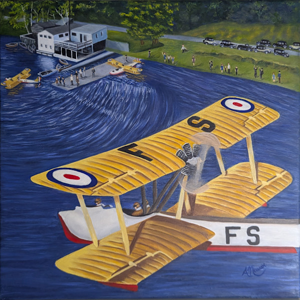 Stopover on Trout Lake by Annie Nowak
