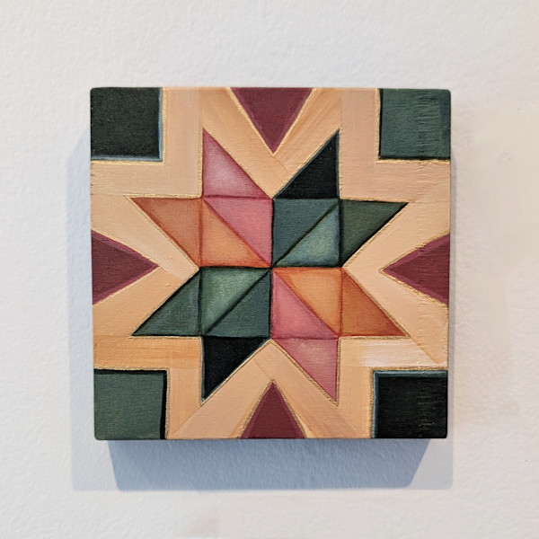 Quilt Star iii. by Katia Labranche