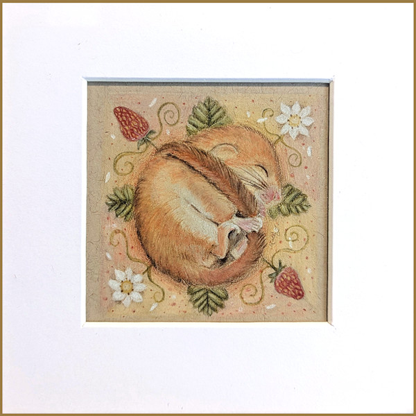 Little Strawberry Nap by Katia Labranche