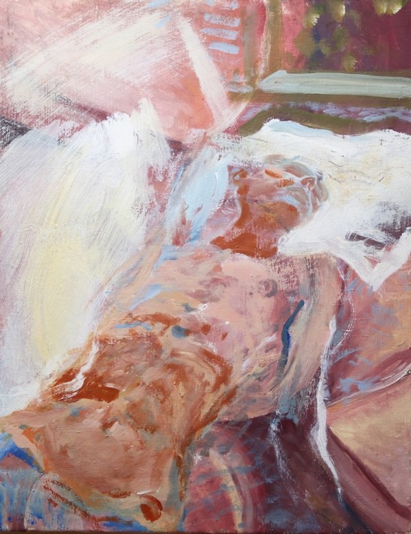 Figure in the sun by Nina Berlingeri