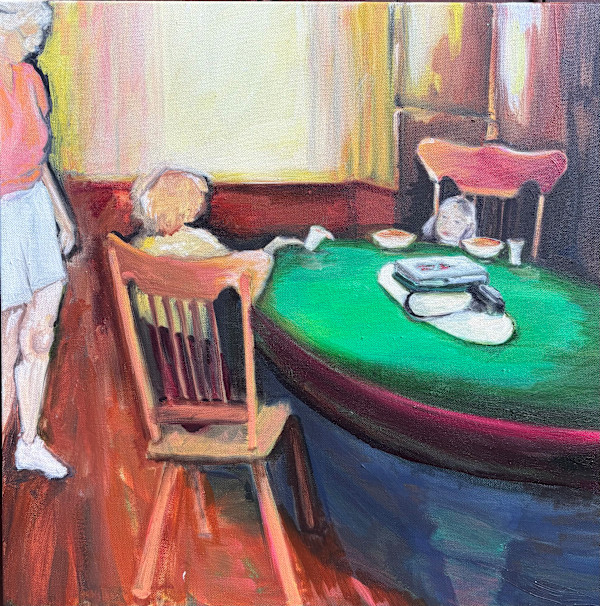 Game Table by Anne Harmon