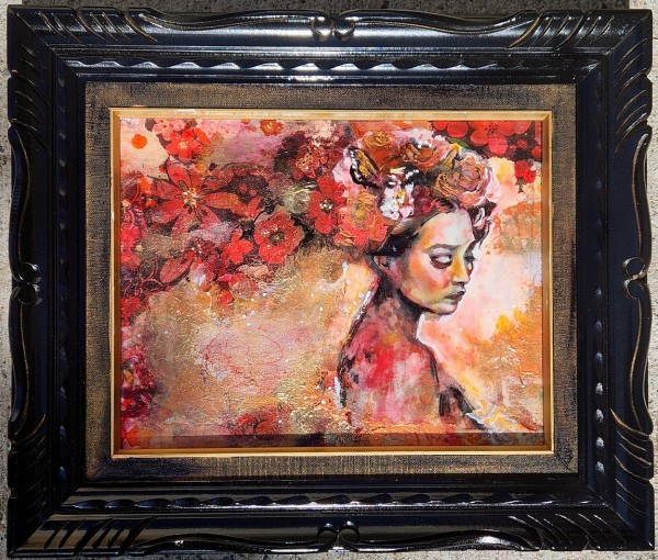 Beautiful, Fierce and Free with Bespoke Frame by Sara Leger - Cherry Bomb Studio