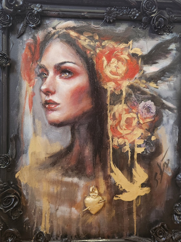 She Talk To Angels by Sara Leger