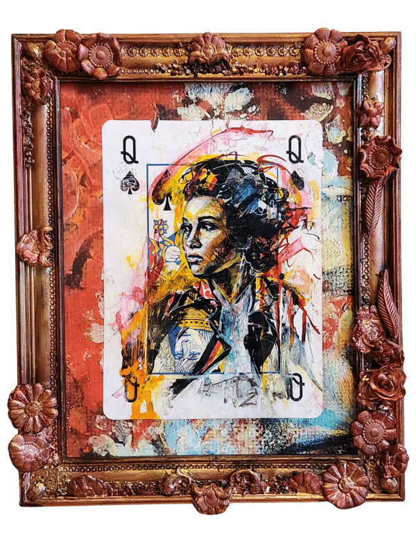 Let It Reign With Bespoke Frame by Sara Leger - Cherry Bomb Studio