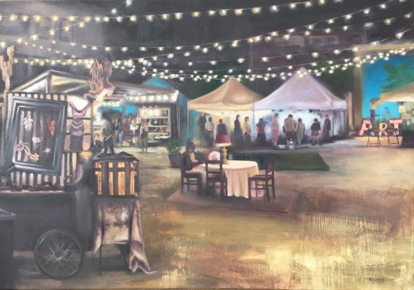 Frenchmen Art Market by Rachel Joyce