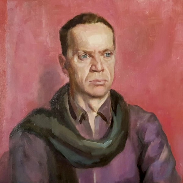 Portrait of a Man by Louise Olko