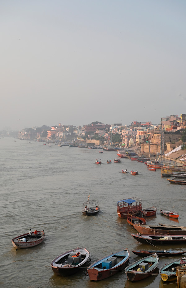 Ganges Morning by Louise O