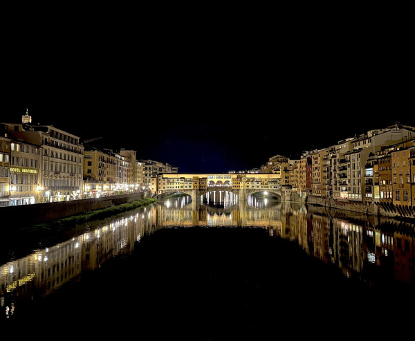 Night on the Arno by Louise O