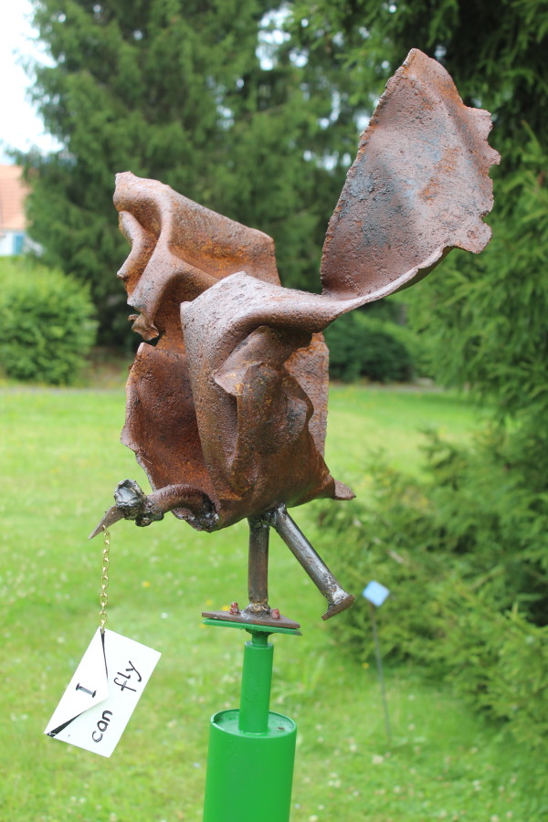 I can Fly /  Original Sculpture by Joël Equagoo