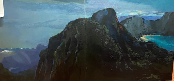 Lamentation for Lost Landscape - Panel 7 + 8 by Gordon RINTOUL