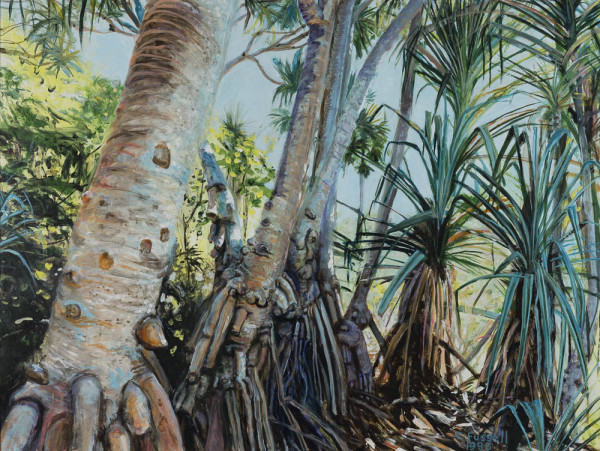 Pandanus Palms by Christopher FUSSELL
