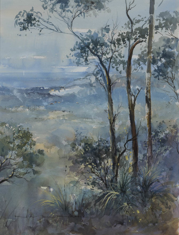 Mountain Greenery by Noeline MILLAR