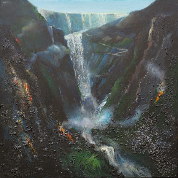 The Big Waterfall by Gordon RINTOUL