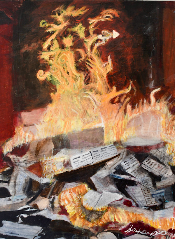 The Burning of the Books by Skyler Solondz, Image 1.