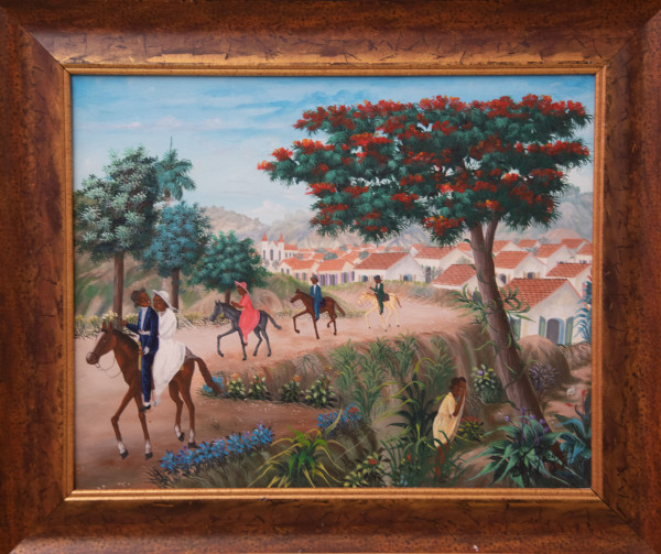 Horseback Wedding by Eddy Jacques