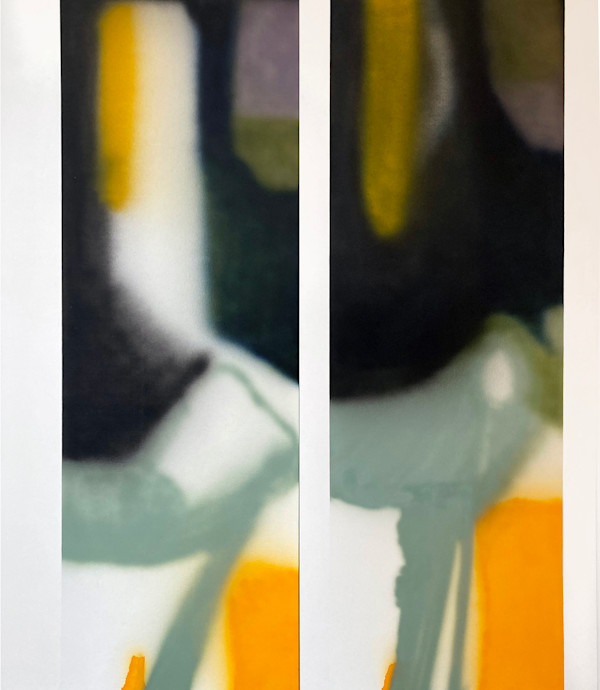 Francis Bacon Diptych by Madelin Coit