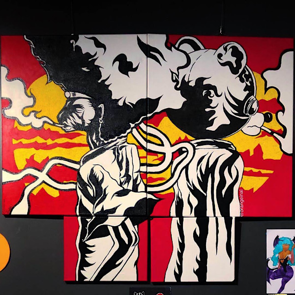 Afro & Kuma [Series] by Sarah Quildon