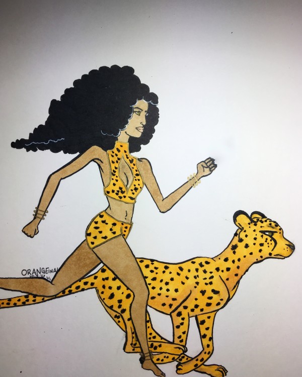 Animal Print - Cheetah by Sarah Quildon