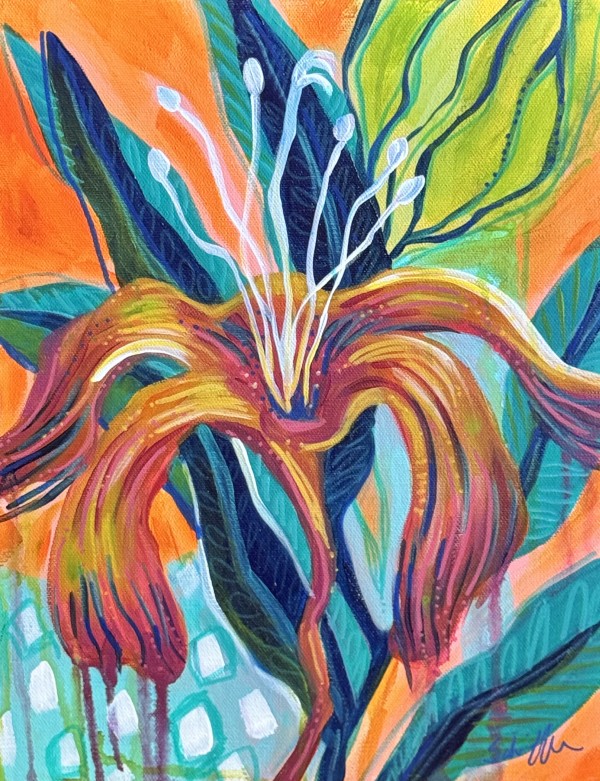 Iris Study 1 by Rising Moon Studio
