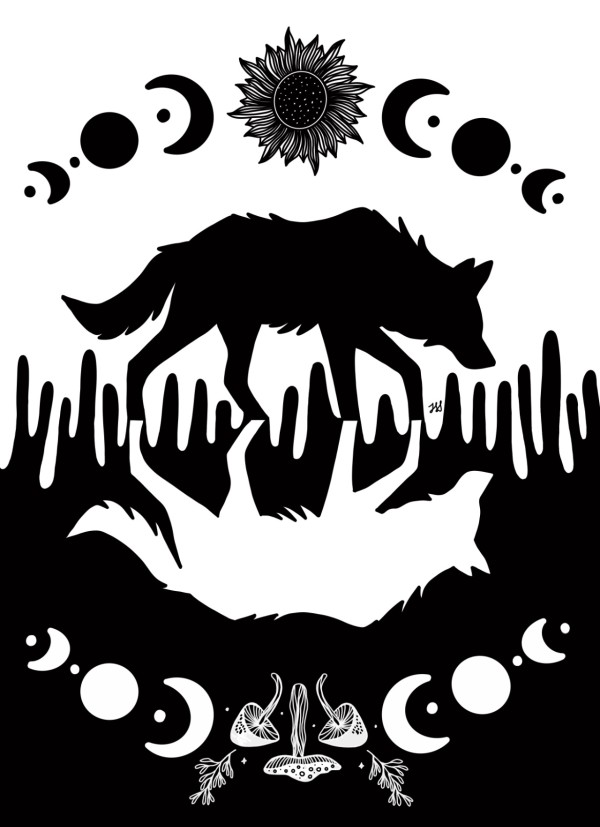 Upside Down by Rising Moon Studio