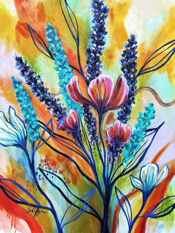 Pansies by Rising Moon Studio