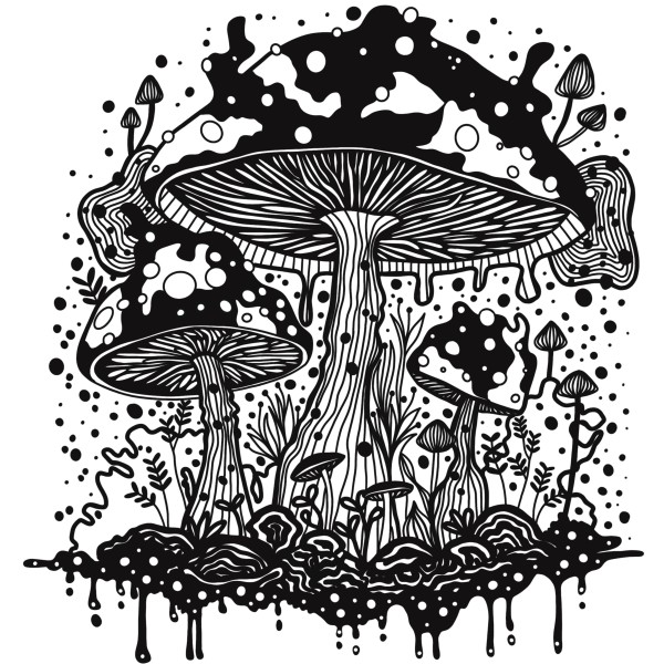 Pop Fungi by Rising Moon Studio