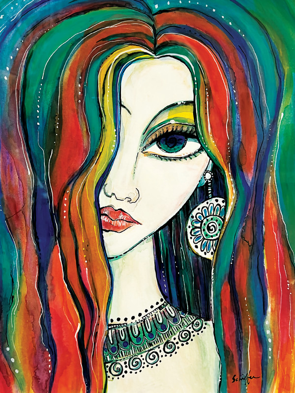 Rainbow Gypsy by Rising Moon Studio