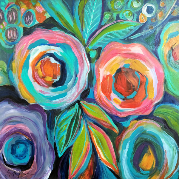 Floral Study by Rising Moon Studio