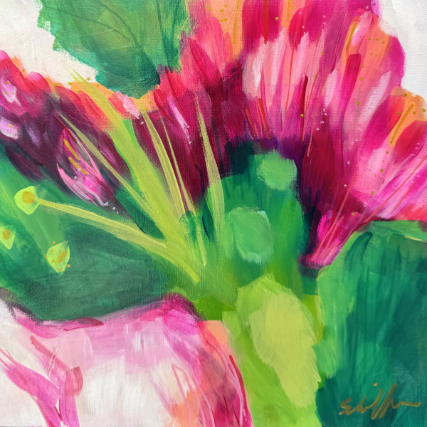 Pink Petals by Rising Moon Studio