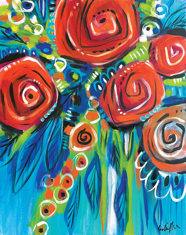 Roses by Rising Moon Studio