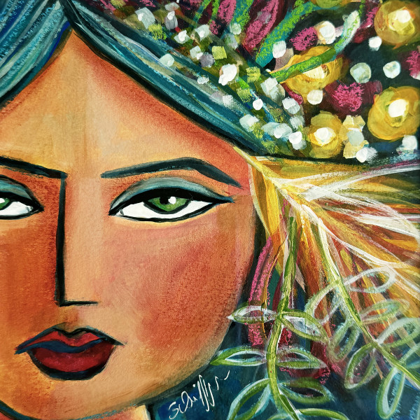 Woman Detail by Rising Moon Studio