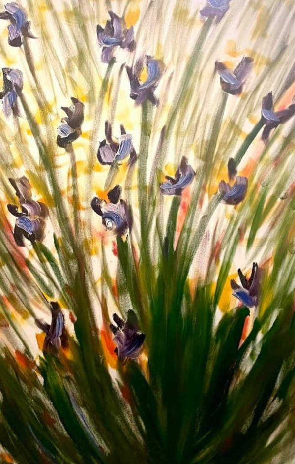Irises in Bloom by MFDArtist