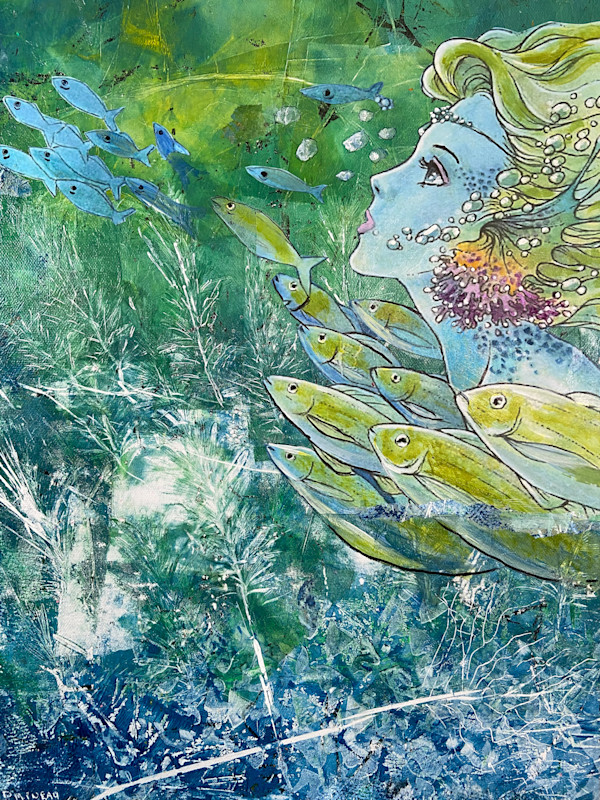 Swimming With the Fishes by Denise Mineau