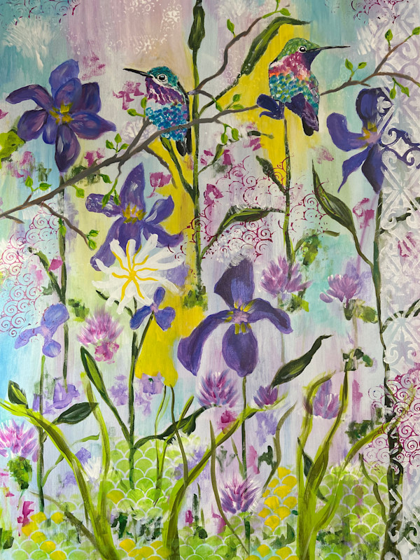 Hummingbird Heaven by Denise Mineau
