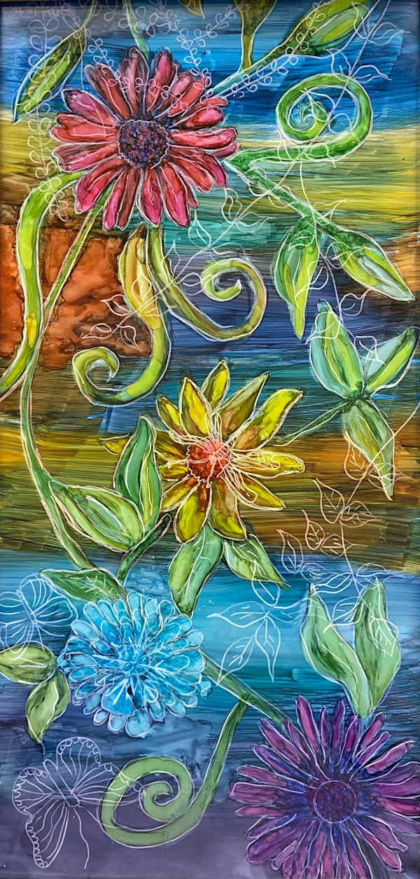 Daisy Doodles by Denise Mineau