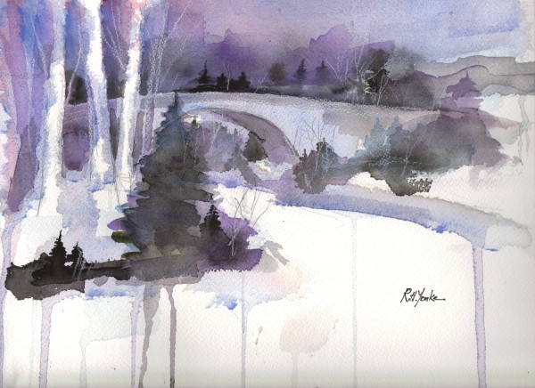 Casselman in Winter by Robert Yonke