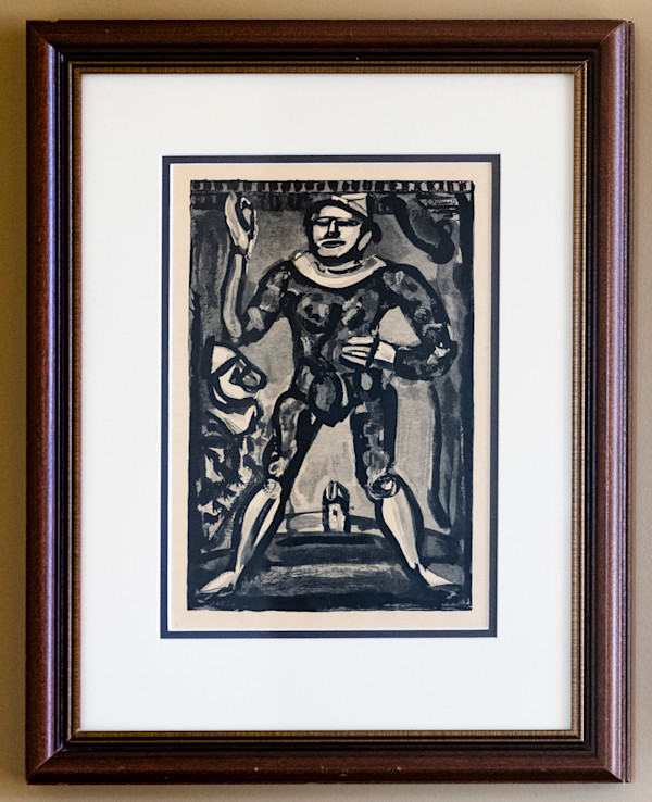 Clown by Georges Rouault
