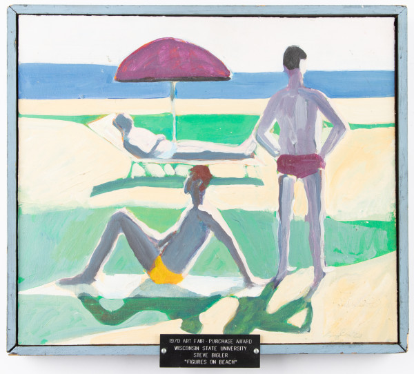 Figures on Beach by Steve Bigler