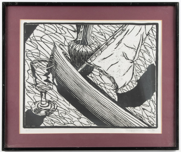 Still Life with Canoe by Peggy Derrick