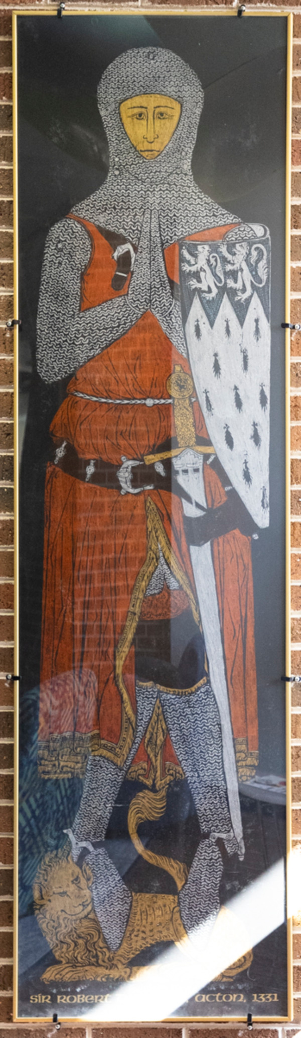 Image of Sir Robert De Bores. Acton 1331 by Unknown