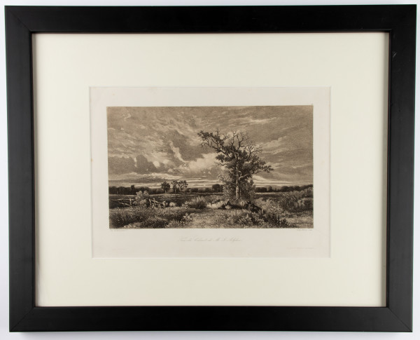 Paysage by Louis Marvy