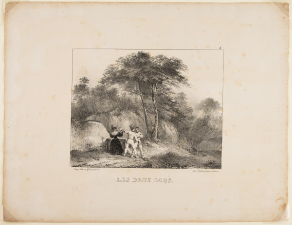 Les Deux Cogs by Nicolas Toussaint Charlet