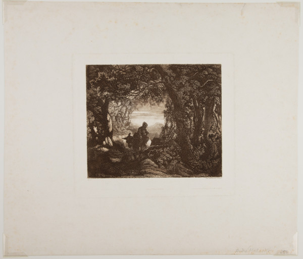 Clairiere dur un bois (Clearing in a Wood) by Charles Andre Malardot