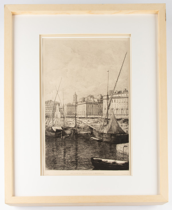 Un Coin de Vieux Port a Marseille by Lucien Gautier