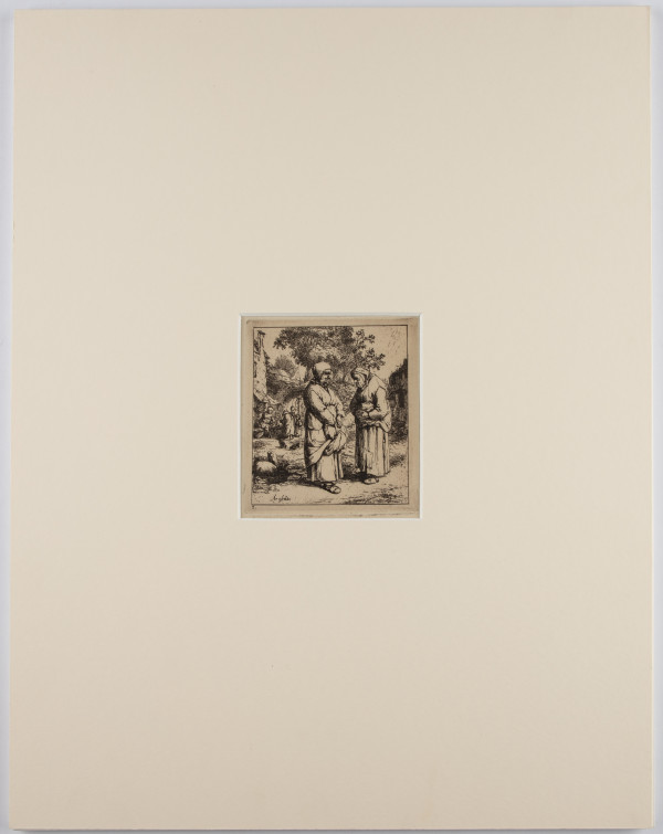 La Discussion (The Discussion) by Adriaen van Ostade
