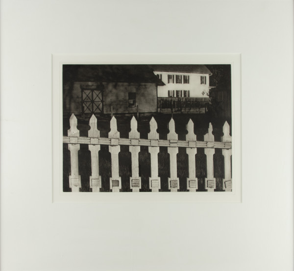 White Fence by Paul Strand