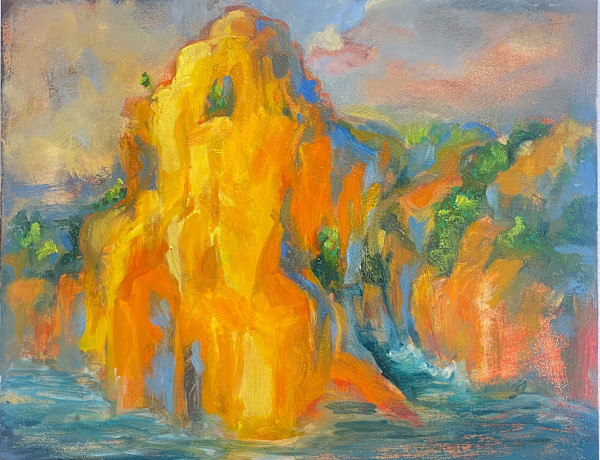 NZ outcrop by Kerri McGill, Image 1.